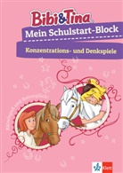 Bibi & Tina - Mein Schulstart-Block - Konzentrations- und Denkspiele