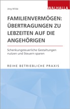 Jörg Wilde - Familienvermögen: Übertragungen zu Lebzeiten auf die Angehörigen