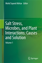 Mohd Sayeed Akhtar, Mohd. Sayeed Akhtar, Moh Sayeed Akhtar, Mohd Sayeed Akhtar - Salt Stress, Microbes, and Plant Interactions: Causes and Solution