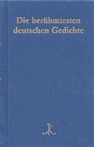Han Braam, Hans Braam - Die berühmtesten deutschen Gedichte