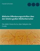 Harald Schneider - Biblische Offenbarungsschriften über den letzten großen Weltenherrscher