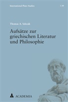 Thomas A Szlezák, Thomas A. Szlezák - Aufsätze zur griechischen Literatur und Philosophie