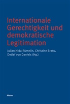 Christine Bratu, Detlef von Daniels, Julian Nida-Rümelin, Detlef von Daniels - Internationale Gerechtigkeit und demokratische Legitimation