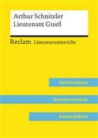 Loren Kemethmüller, Lorenz Kemethmüller, Hans-Pete Schneider, Hans-Peter Schneider - Arthur Schnitzler: Lieutenant Gustl  (Lehrerband) | Mit Downloadpaket (Unterrichtsmaterialien)