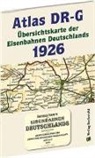 der Deutschen Reichsbahn - Gesel, Berlin Hauptverwaltung der Deutschen Reichsbahn - Gesellschaft, Berlin Hauptverwaltung der Deutschen Reichsbahn-Gesellschaft, Haral Rockstuhl, Harald Rockstuhl - Atlas DR-G 1926 - Übersichtskarte der Eisenbahnen Deutschlands