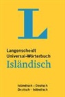 Redaktion Langenscheidt, Langenscheid Redaktion, Langenscheidt Redaktion - Langenscheidt Universal-Wörterbuch Isländisch