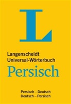 Redaktion Langenscheidt, Langenscheid Redaktion, Langenscheidt Redaktion - Langenscheidt Universal-Wörterbuch Persisch