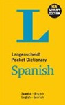 Redaktion Langenscheidt, Langenscheid Redaktion, Langenscheidt Redaktion - Langenscheidt Pocket Dictionary Spanish