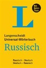 Redaktion Langenscheidt, Langenscheid Redaktion, Langenscheidt Redaktion - Langenscheidt Universal-Wörterbuch Russisch