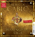 Rebecca Gablé, Detlef Bierstedt, Rebecca Gablé, Martin May - Die Waringham-Saga - Teil 1-Teil 5, 10 Audio-CD, 10 MP3 (Audio book)