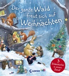 Jane Chapman, Tim Warnes, Loewe Vorlesebücher, Loewe Weihnachten - Der ganze Wald freut sich auf Weihnachten