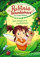 Karen Chr. Angermayer, Karen Christine Angermayer, Elke Broska, Loewe Erstes Selberlesen, Loewe Erstes Selberlesen - Rubinia Wunderherz, die mutige Waldelfe (Band 1) - Der magische Funkelstein