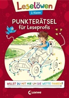 Stefan Lohr, Loewe Kreativ, Loewe Lernen und Rätseln - Leselöwen Punkterätsel für Leseprofis - 2. Klasse (Rot)