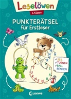 Stefan Lohr, Loewe Kreativ, Loewe Lernen und Rätseln - Leselöwen Punkterätsel für Erstleser - 1. Klasse (Petrol)