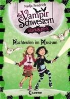 Nadja Fendrich, Dagmar Henze, Loewe Kinderbücher - Die Vampirschwestern black & pink (Band 6) - Nachteulen im Museum