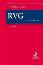 Horst-Reiner Enders - RVG für Anfänger