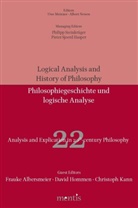 Frauke Albersmeier, Frauke Albersmeier u a, Pieter Sjoerd Hasper, David Hommen, Christ Kann, Christoph Kann... - Analysis and Explication in 20th Century Philosophy