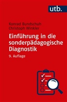 Konrad Bundschuh, Konrad (Prof. Dr. Bundschuh, Christoph Winkler - Einführung in die sonderpädagogische Diagnostik