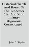 John C. Rigdon - Historical Sketch And Roster Of The Tennessee 51st And 52nd Infantry Regiments Consolidated