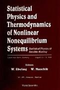 Werner Ebeling, Ebeling Werner, Wolfgang Muschik, Muschik Wolfgang - Statistical Physics And Thermodynamics Of Nonlinear Nonequilibrium Systems