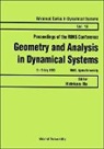 H. Ito - Geometry and Analysis in Dynamical Systems - Proceedings of the Rims Conference