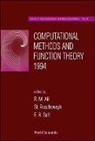 R M Ali, R. M. Ali, St Ruscheweyh, Stephan Ruscheweyh, E B Saff, E. B. Saff - Computational Methods and Function Theory 1994 - Proceedings of the Conference