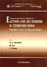 Alexei A Kornyshev, Alexei A. Kornyshev, Mario P Tosi, Mario P. Tosi, Jens Ulstrup - Electron and Ion Transfer in Condensed Media: Theoretical Physics for Reaction Kinetics