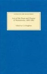 C S Knighton, C. S. Knighton, C S Knighton, C. S. Knighton - Acts of the Dean and Chapter of Westminster, 1609-1642