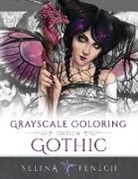 Selina Fenech - Gothic - Grayscale Edition Coloring Book