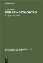G. D. Arnold, Georg Daniel Arnold, Ph. Kamm, Ph [Ill ] Kamm, J. Lefftz, E. Marckwald... - Der Pfingstmontag