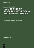 Jacque Havet, Jacques Havet - Main trends of research in the social and human sciences - Vol. 2: Legal science, philosophy