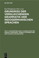 Karl Brugmann, Karl Brugmann, Berthold Delbrück - Grundriss der vergleichenden Grammatik der indogermanischen Sprachen. Vergleichende Laut-, Stammbildungs- und Flexionslehre nebst Lehre vom Gebrauch der Wortformen der indogermanischen Sprachen - Band 2. Teil 2: Zahlwortbildung, Casusbildung der Nomina, Pronomina, verbale Stammbildung und Flexion (Conjugation)