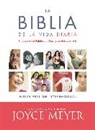 Joyce Meyer - La Biblia de la vida diaria, NVI, en piel fabricada negra
