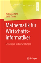 Wolfgan Kohn, Wolfgang Kohn, Ulrich Tamm - Mathematik für Wirtschaftsinformatiker
