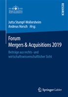 Horsch, Horsch, Andreas Horsch, Jutt Stumpf-Wollersheim, Jutta Stumpf-Wollersheim - Forum Mergers & Acquisitions 2019