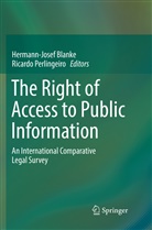 Hermann-Jose Blanke, Hermann-Josef Blanke, Perlingeiro, Perlingeiro, Ricardo Perlingeiro - The Right of Access to Public Information
