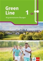Jo Marks, Jon Marks, Alison Wooder - Green Line G9. Ausgabe ab 2019 - 1: Green Line 1 G9 - 5. Klasse, 99 grammatische Übungen