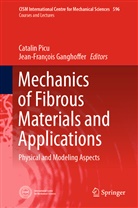 Ganghoffer, Ganghoffer, Jean-François Ganghoffer, Catali Picu, Catalin Picu - Mechanics of Fibrous Materials and Applications