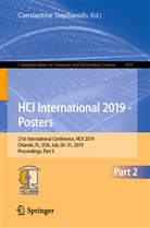 Constantin Stephanidis, Constantine Stephanidis - HCI International 2019 - Posters