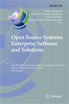 Dimosthenis Anagnostopoulos, Jesus M. Gonzalez-Barahoña, Jesu M Gonzalez-Barahoña, Jesus M Gonzalez-Barahoña, Ioannis Stamelos, Iraklis Varlamis... - Open Source Systems: Enterprise Software and Solutions