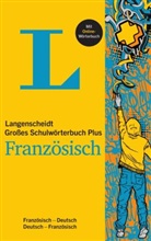 Langenscheidt Großes Schulwörterbuch Plus Französisch, m. 1 Buch, m. 1 Beilage