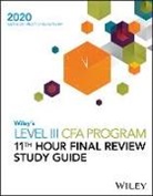 Wiley - Wiley''s Level III Cfa Program 11th Hour Final Review Study Guide 2020