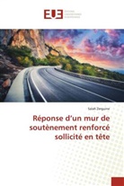 Salah Zerguine - Réponse d'un mur de soutènement renforcé sollicité en tête