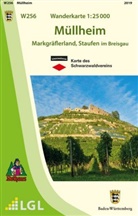 Landesamt für Geoinformation und Landentwicklung Baden-Württemberg, Lg, LGL - Topographische Wanderkarte Baden-Württemberg Müllheim