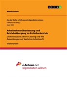 André Fischels - Arbeitnehmerüberlassung und Betriebsübergang im Entleiherbetrieb