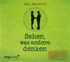 Joe Navarro, Markus Böker - Sehen, was andere denken, 1 Audio-CD (Hörbuch)