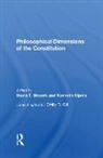 Steve Griffin, Griffin Steve, Kenneth Kipnis, Kipnis Kenneth, Diana T Meyers, Diana T Kipnis Meyers... - Philosophical Dimensions of the Constitution