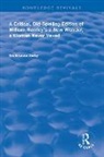 Trudi Laura Darby - Critical, Old Spelling Edition of William Rowley s a New Wonder, a