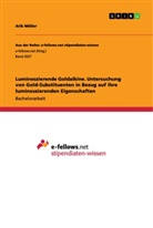 Arik Möller - Lumineszierende Goldalkine. Untersuchung von Gold-Substituenten in Bezug auf ihre lumineszierenden Eigenschaften