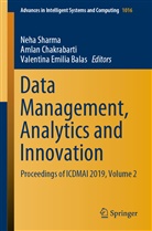 Valentina Emilia Balas, Amla Chakrabarti, Amlan Chakrabarti, Valentina Emilia Balas, Neha Sharma - Data Management, Analytics and Innovation